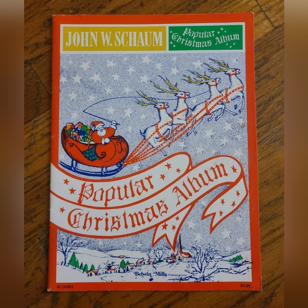 Popular Christmas Album Grade 1 John W. Schaum 1986